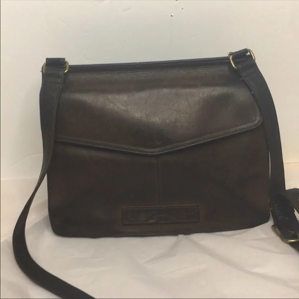 Fossil leather Briefcase/Shoulder bag